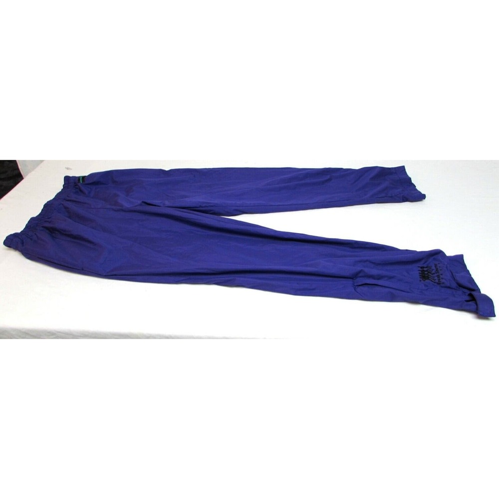 Frank Shorter Mens Lightweight Jogging Nylon  Sz M blue purple